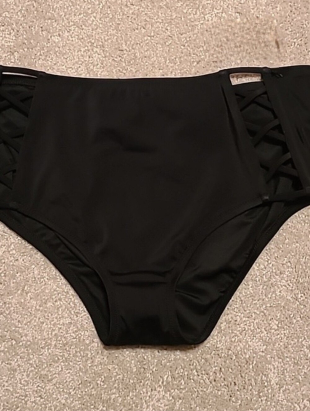 shade shore criss cross XL high rise swimsuit bottoms